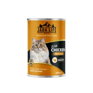 Jada Life Tavuklu Yetişkin Kedi Parça Konserve Mama 400 GR