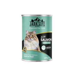 Jada Life Somonlu Yetişkin Kedi Parça Konserve Mama 400 GR