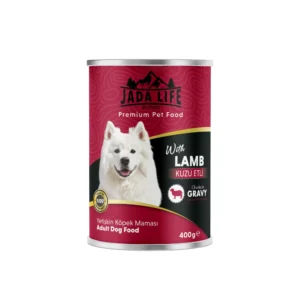 Jada Life Kuzulu Yetişkin Köpek Parça Konserve Mama 400 GR