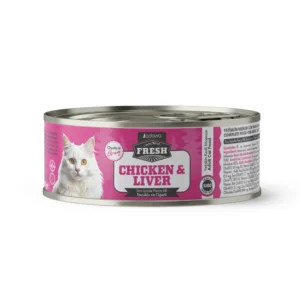 Jadawa Fresh Tavuklu ve Ciğerli Soslu Parça Kedi Konservesi 85 GR