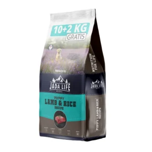 Jada Life Kuzulu ve Pirinçli Yavru Köpek Maması 10+2 KG